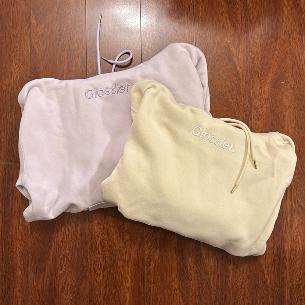 *SOLD* Glossier lavender hoodie set